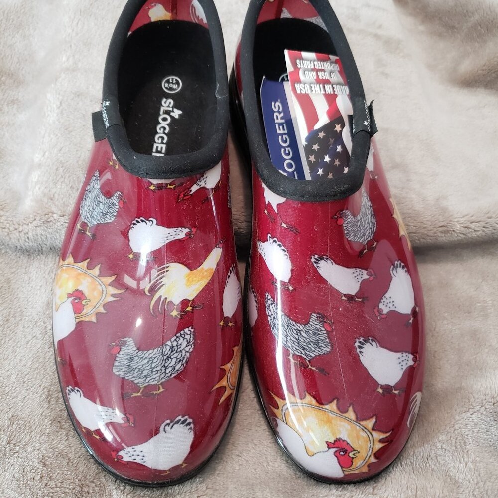 (NWT) Sloggers Women's Waterproof Garden Shoes (Size 11) - Picture 10 of 10